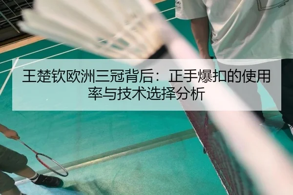 王楚钦欧洲三冠背后：正手爆扣的使用率与技术选择分析